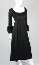 Load image into Gallery viewer, Rare 1960s Mink Fur Trim Evening Set
