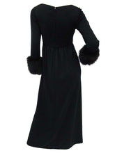 Load image into Gallery viewer, Rare 1960s Mink Fur Trim Evening Set
