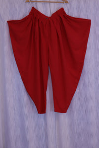 Draped Harem Pants