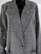 Load image into Gallery viewer, Vintage Gingham Blazer
