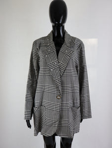 Vintage Gingham Blazer