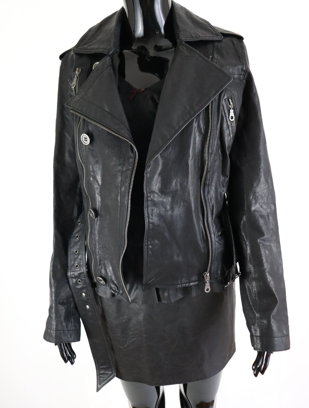 Leather Moto Jacket