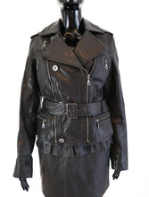 Load image into Gallery viewer, Leather Moto Jacket
