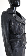 Load image into Gallery viewer, Leather Moto Jacket
