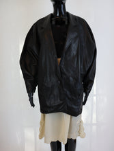 Load image into Gallery viewer, Loose Fitting Leather Jacket
