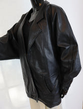 Load image into Gallery viewer, Loose Fitting Leather Jacket
